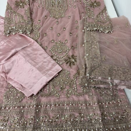 3 pcs net suit partywear