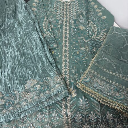 3 pcs suraya inspired with crushed plazzo